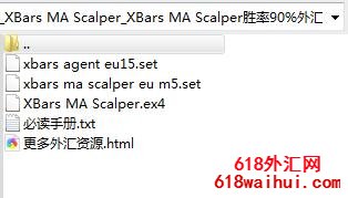 XBars MA Scalperʤ90%EA