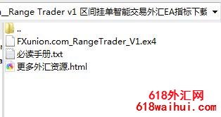 Range Trader v1ҵܽEA